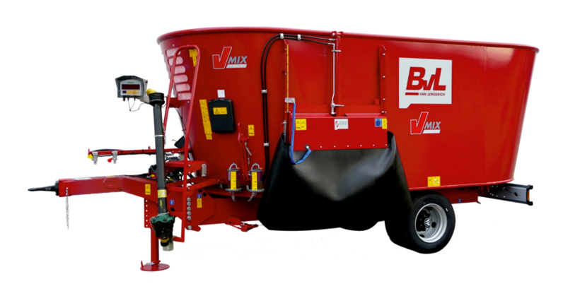 BvL V-MIX fodder mixer wagon for dairy farms