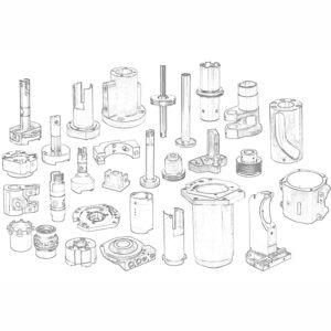 Accuramech precision spare parts for glass industry